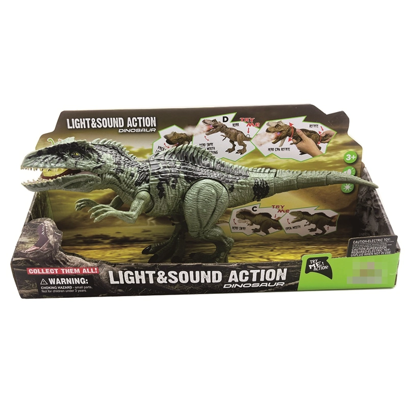 JUGUETE DINOSAURIO GIGANOTOSAURUS CON LUCES Y SONIDOS - 8