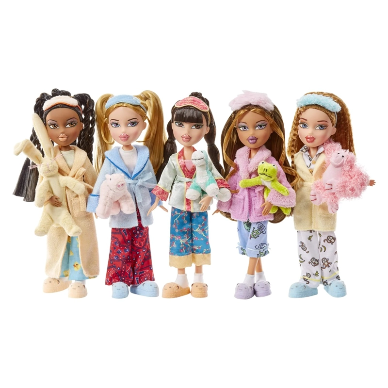 MUÑECA BRATZ SLUMBER PARTY CLOE CON ACCESORIOS - 6