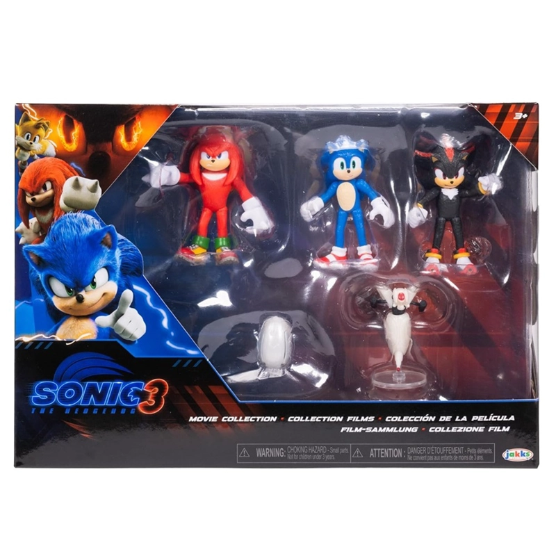 SONIC 3 MULTIPACK FIGURAS 2.5 PULGADAS - 1