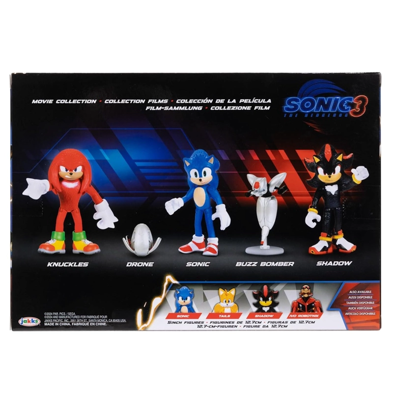 SONIC 3 MULTIPACK FIGURAS 2.5 PULGADAS - 5