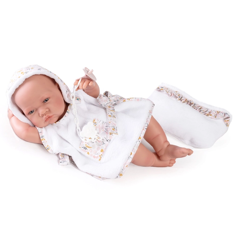 MUÑECA ANTONIO JUAN BEBÉ RECIÉN NACIDA CAPITA DE BAÑO 42 CM - 4