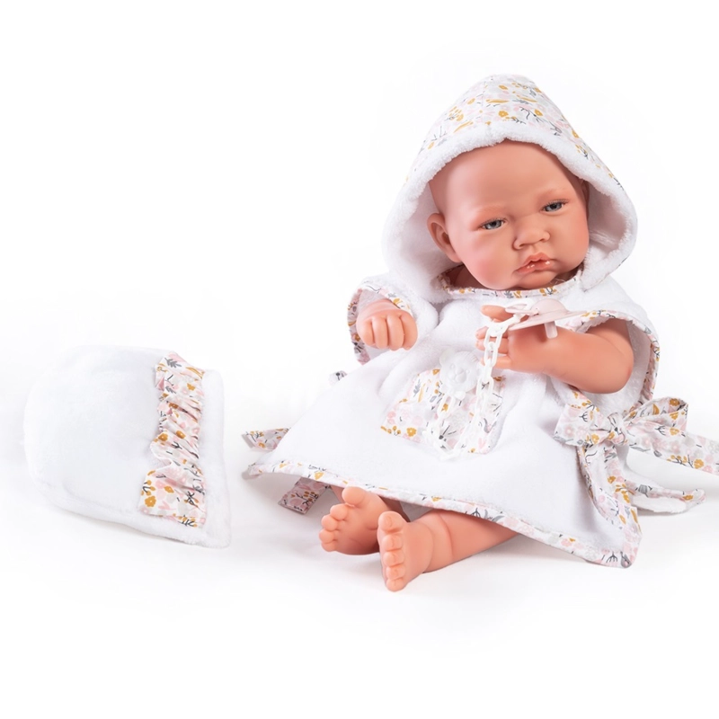 MUÑECA ANTONIO JUAN BEBÉ RECIÉN NACIDA CAPITA DE BAÑO 42 CM - 6