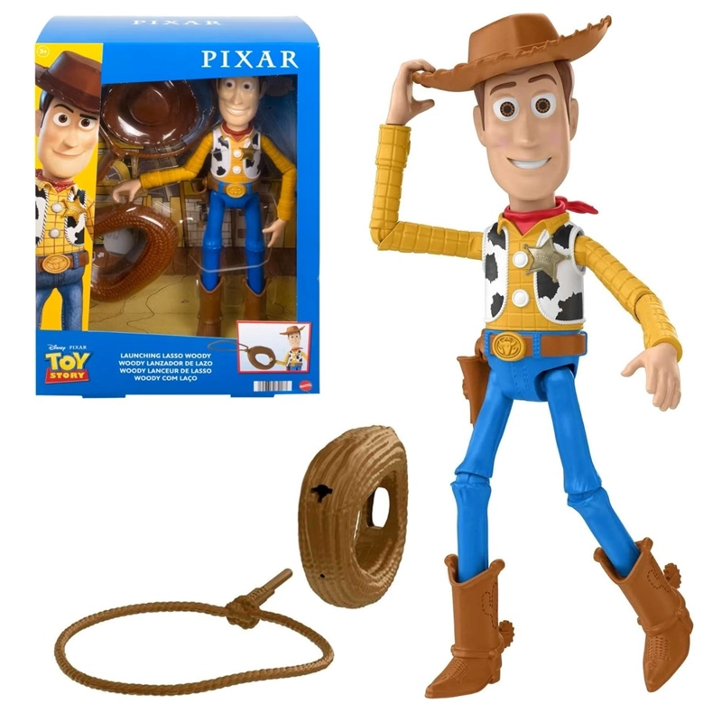 TOY STORY WOODY LANZADOR DE LAZO 30 CM - 1