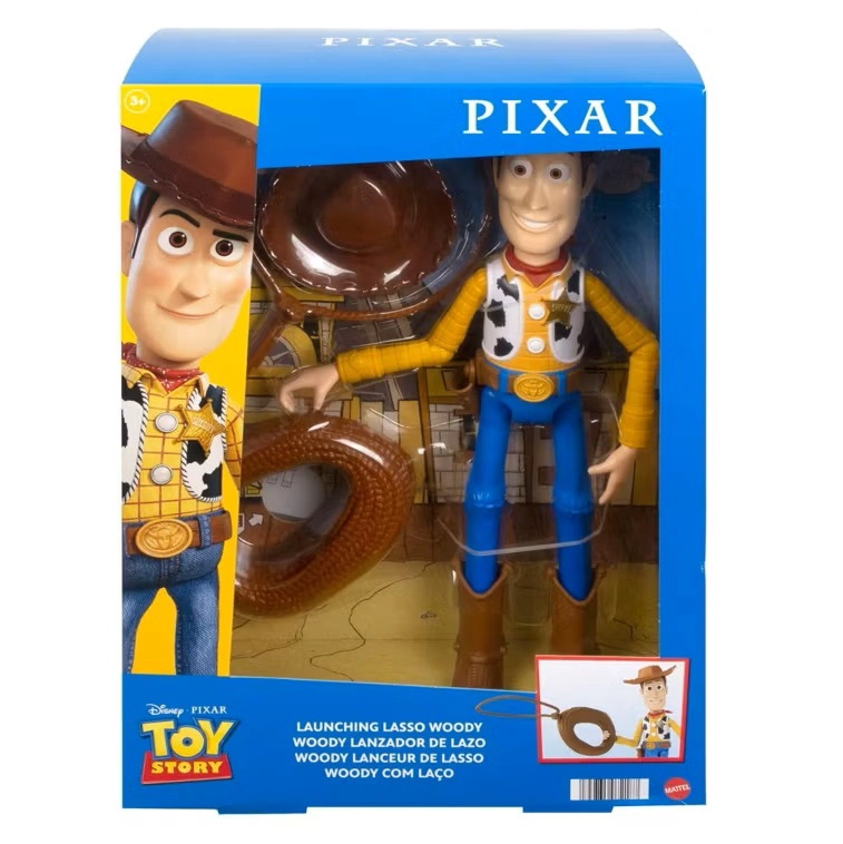 TOY STORY WOODY LANZADOR DE LAZO 30 CM - 5