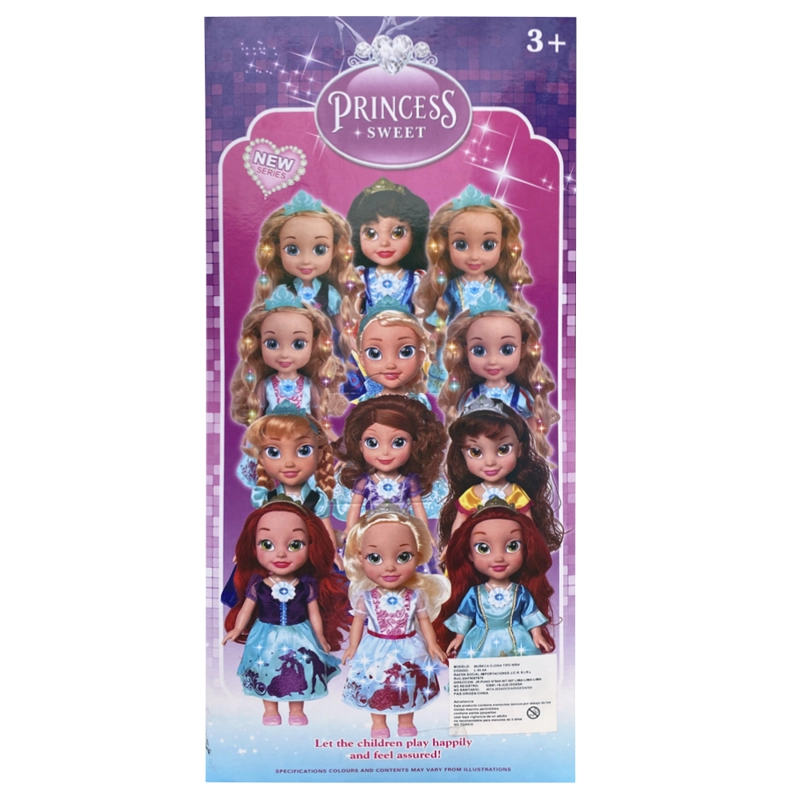MUÑECA PRINCESA ROSADA CANTANTE MUSICA Y LUCES - 2