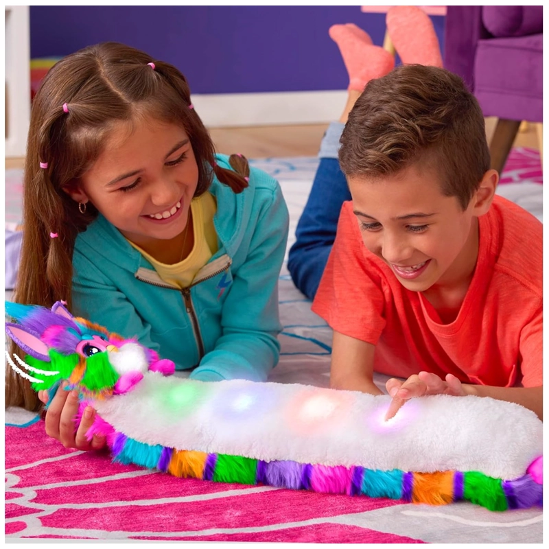 PELUCHE FURBY INTERACTIVO DJ FURBY NEON STAR MORADO - 4