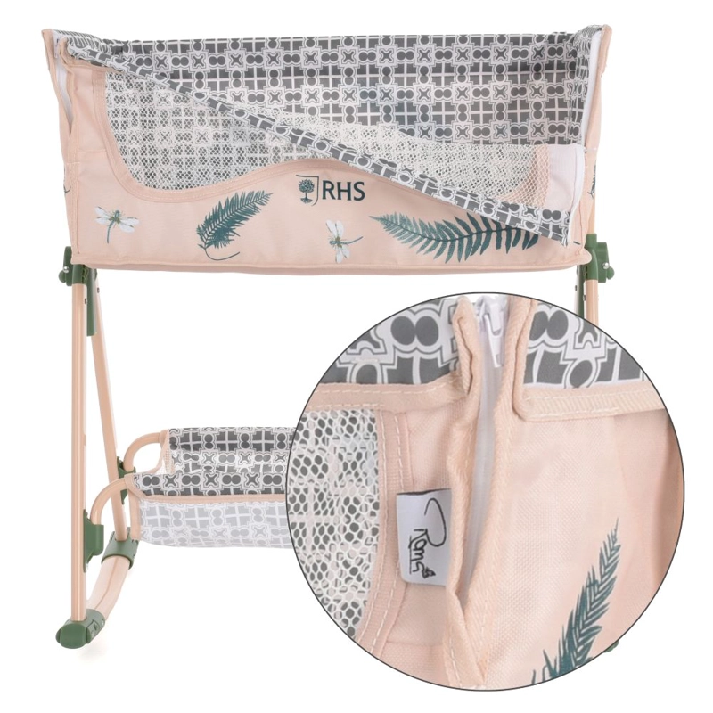 CUNA PARA MUÑECAS REBORN ROMA PRAMS RHS FERN BEDSIDE CRIBE - 4