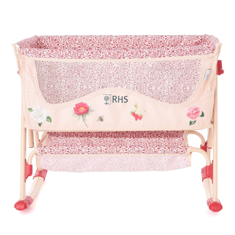 CUNA PARA MUÑECAS REBORN ROMA PRAMS RHS FLORA BEDSIDE CRIBE - 1
