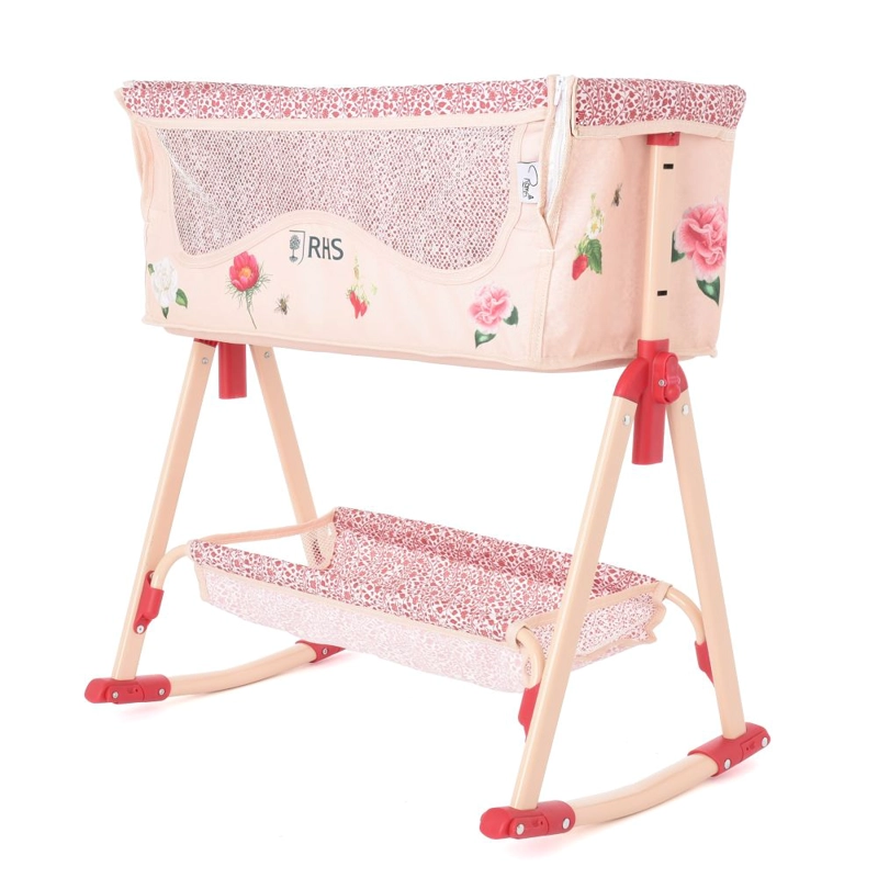CUNA PARA MUÑECAS REBORN ROMA PRAMS RHS FLORA BEDSIDE CRIBE - 2