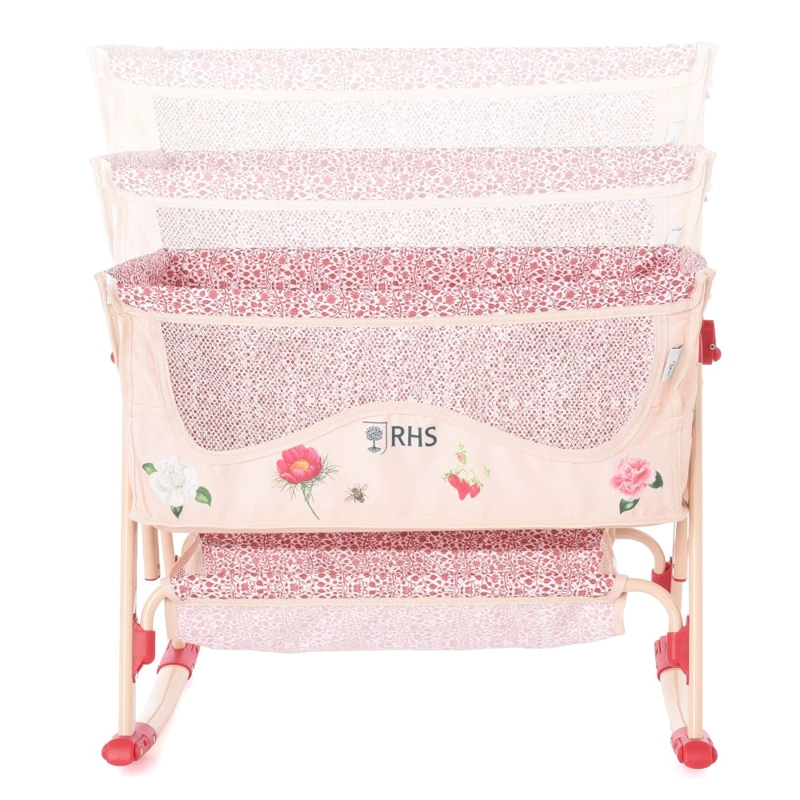 CUNA PARA MUÑECAS REBORN ROMA PRAMS RHS FLORA BEDSIDE CRIBE - 3