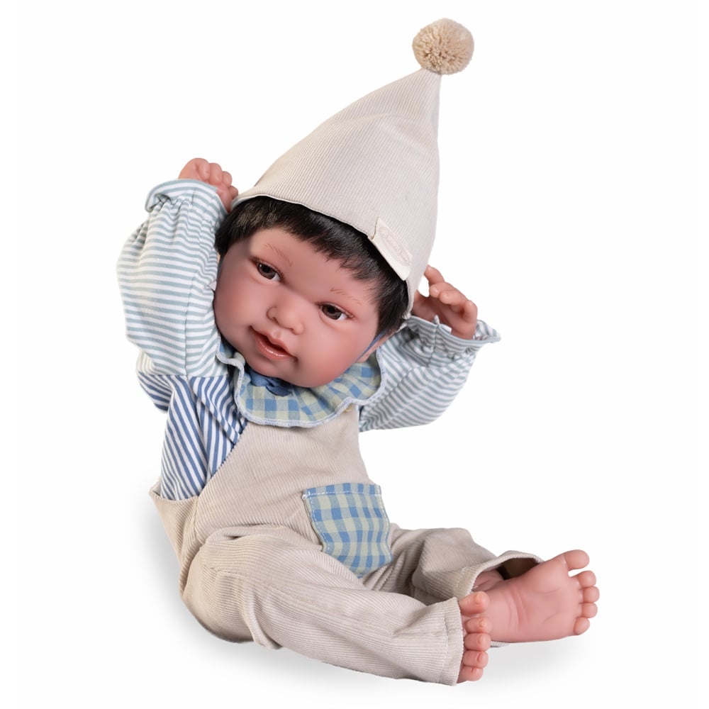 MUÑECA ANTONIO JUAN BEBÉ RECIEN NACIDO PIPO CIRCUS 42 CM - 3