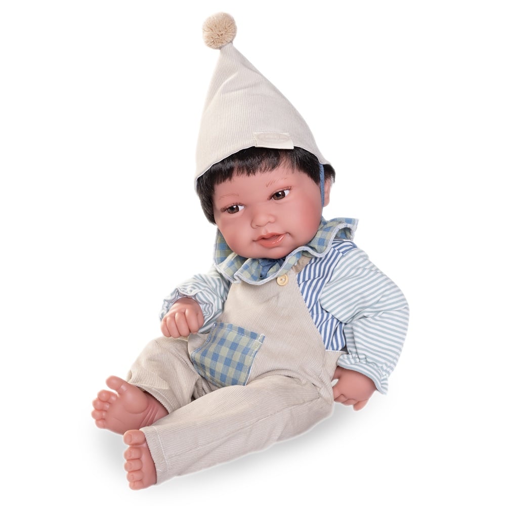 MUÑECA ANTONIO JUAN BEBÉ RECIEN NACIDO PIPO CIRCUS 42 CM - 4