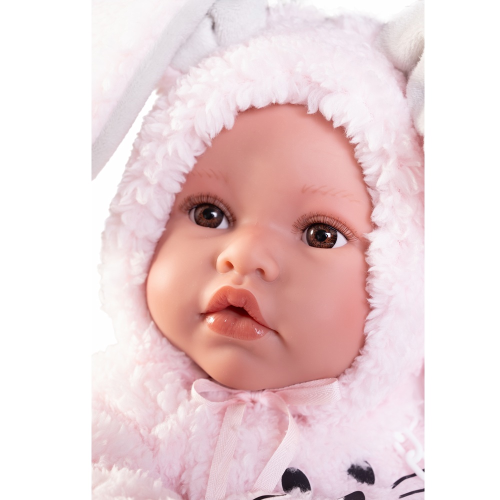 MUÑECA ANTONIO JUAN BEBÉ RECIEN NACIDA ERIKA CONEJITA 42 CM - 3