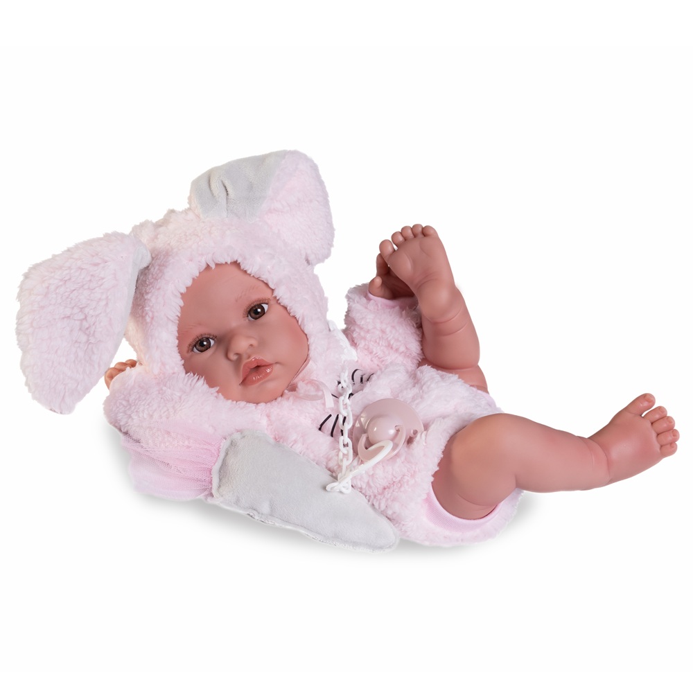 MUÑECA ANTONIO JUAN BEBÉ RECIEN NACIDA ERIKA CONEJITA 42 CM - 4