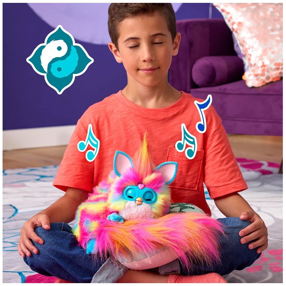 PELUCHE FURBY INTERACTIVO DJ FURBY RAINBOW ARCOIRIS - 6