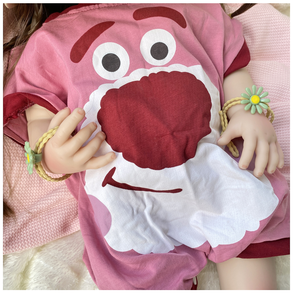 MUÑECA REAL REBORN RAYA TRAJE LOTSO CUERPO VINILO 55CM - 5
