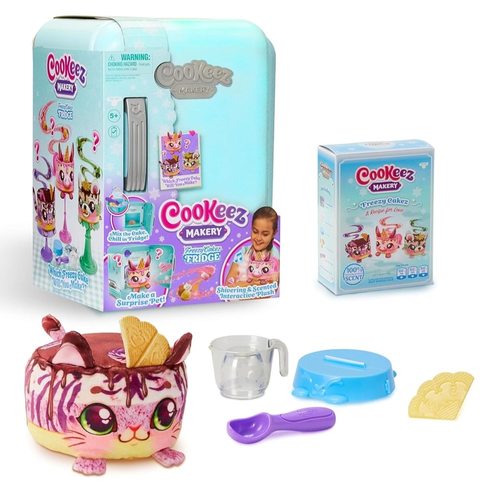 COOKEEZ MAKERY FREEZY CAKES FRIDGE - REFRIGERADORA MASCOTA - 1