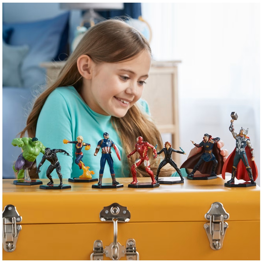 SET MARVEL AVENGERS DELUXE 8 PERSONAJES DE COLECCIÓN - 3