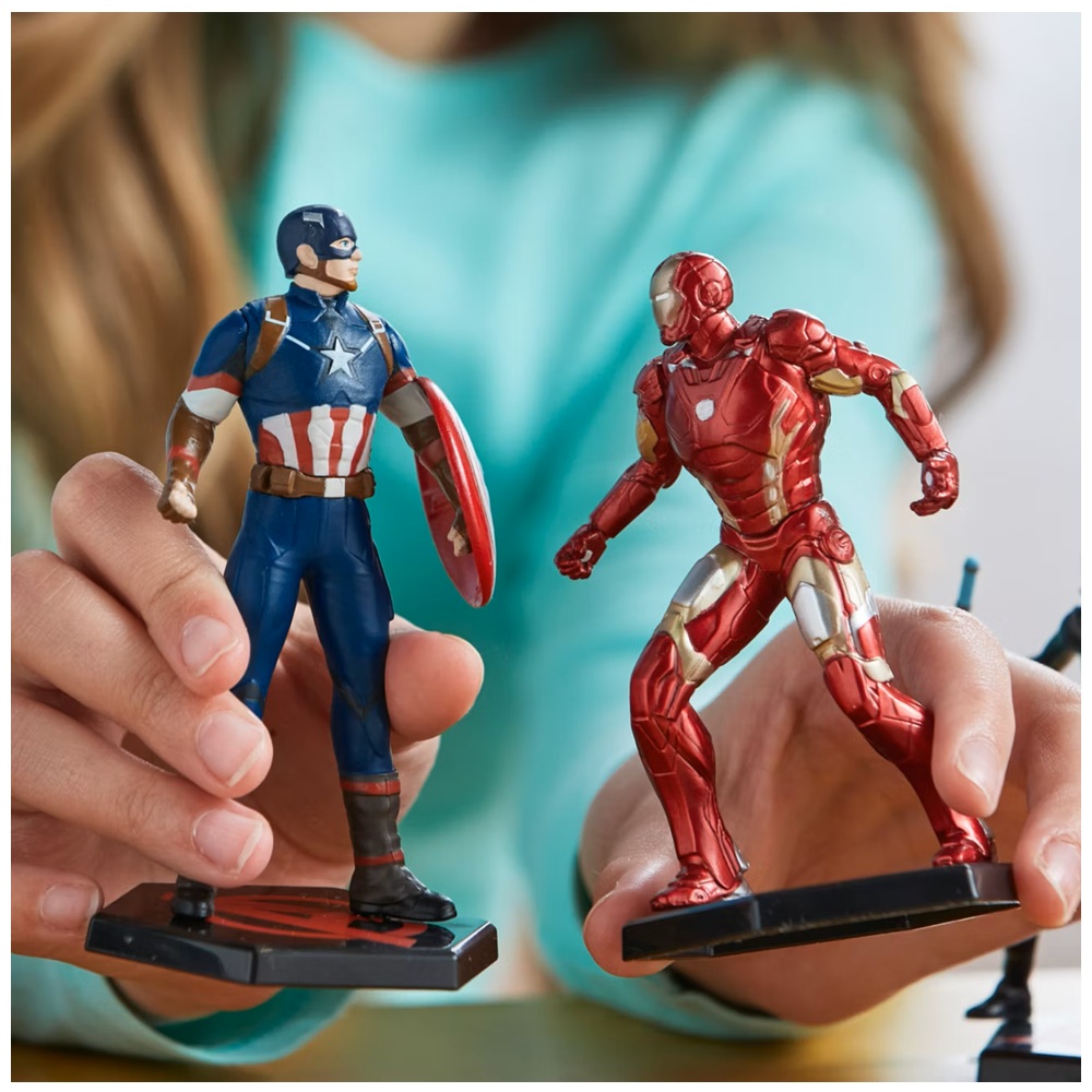 SET MARVEL AVENGERS DELUXE 8 PERSONAJES DE COLECCIÓN - 4