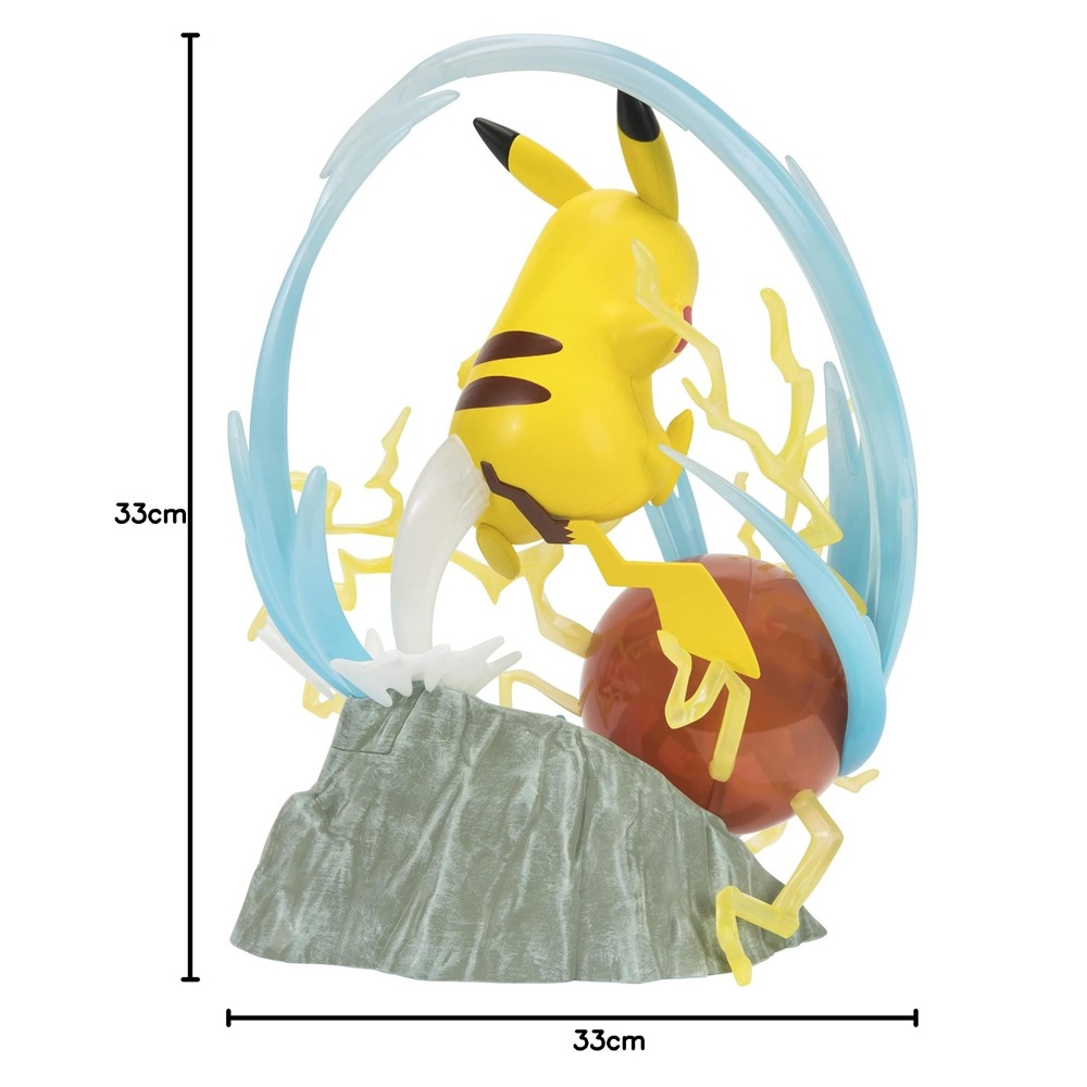 FIGURA DE COLECCIÓN POKEMON LIGHT FX PIKACHU 13 PULGADAS - 4