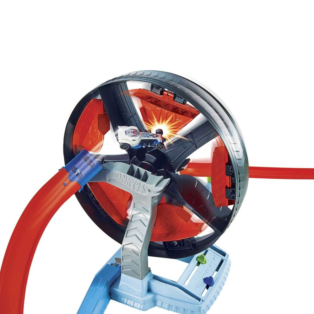 PISTA HOT WHEELS DESAFÍO DE LA RULETA GIRATORIA - 7