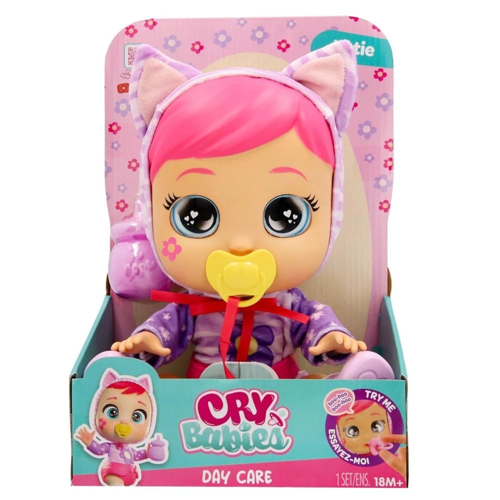 MUÑECA CRY BABIES DAY CARE KATIE BEBÉS LLORONES - 1