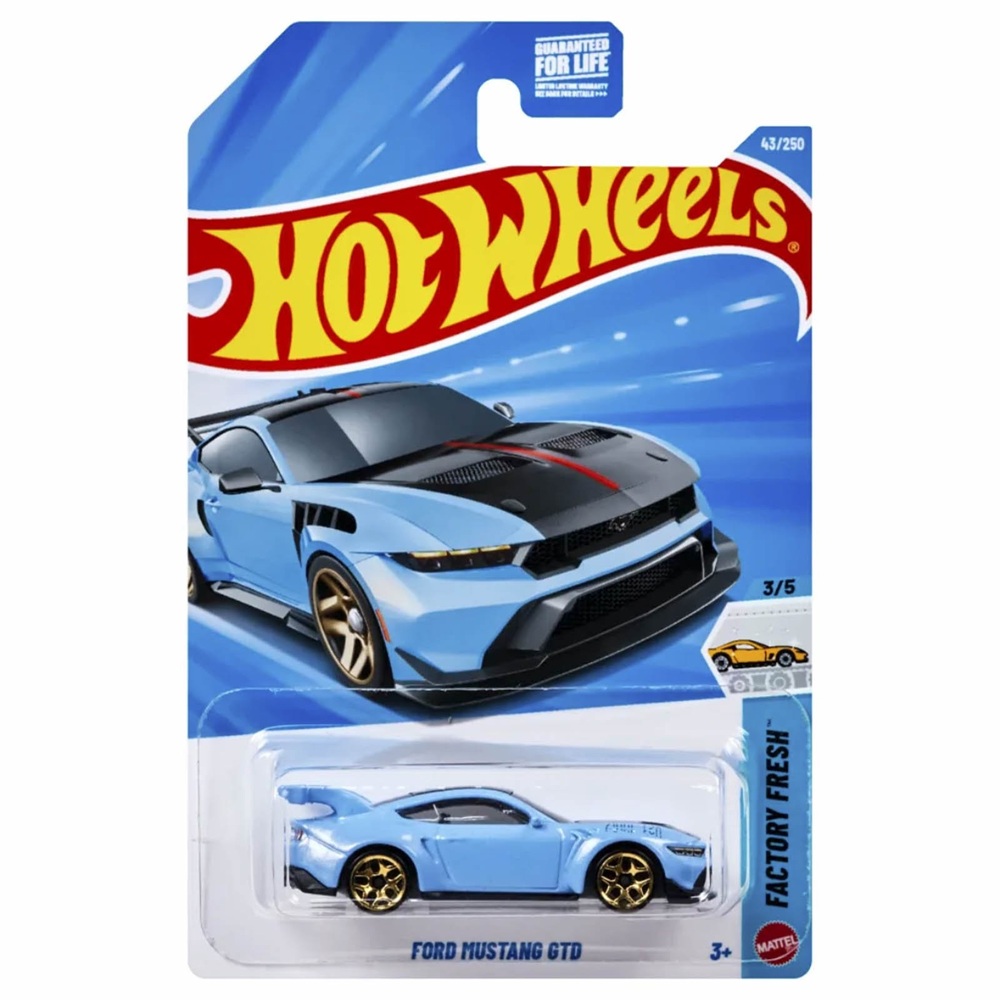 HOT WHEELS AUTO FORD MUSTANG GTD JJJ14 - 1