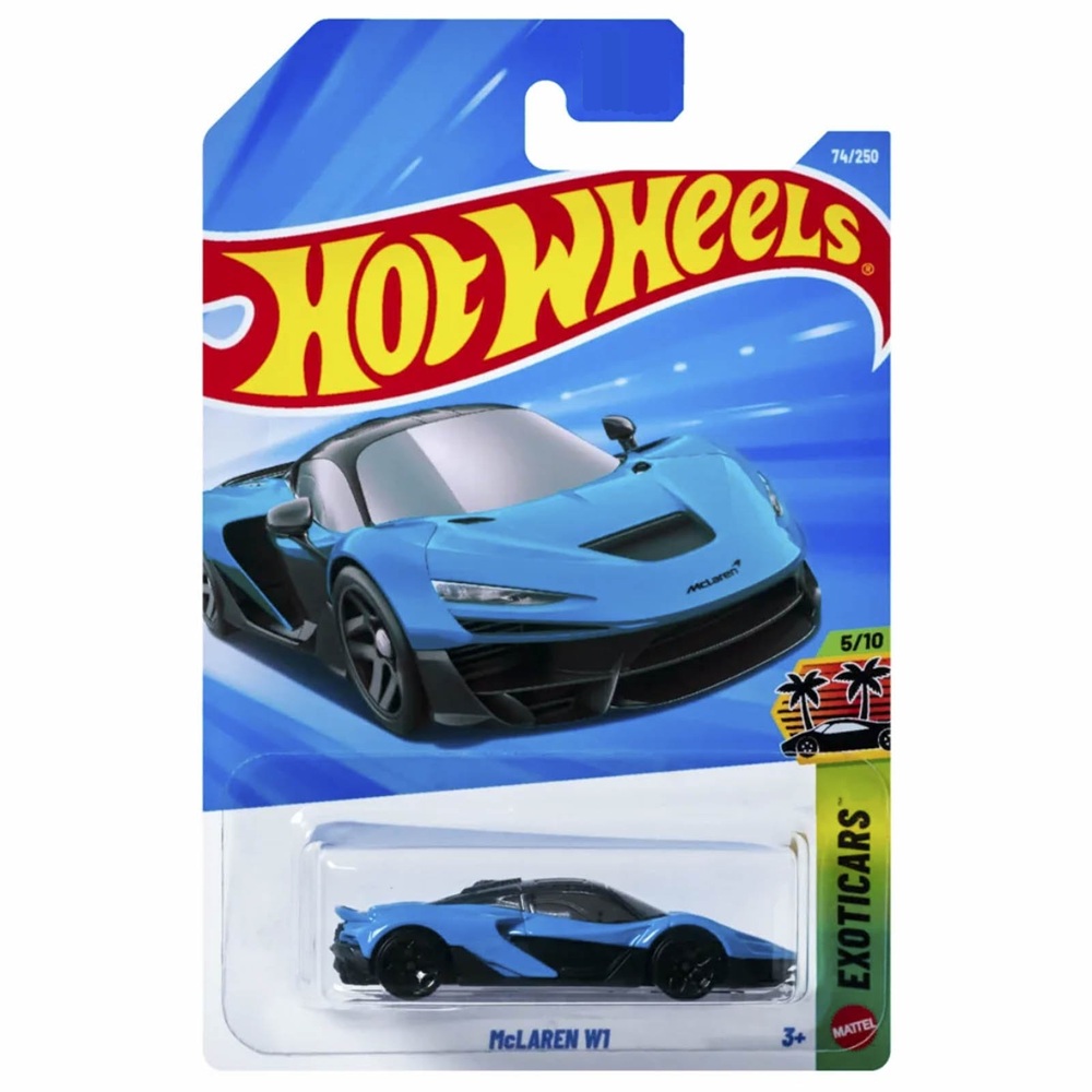 HOT WHEELS AUTO MCLAREN W1 AZUL JJJ39 - 1
