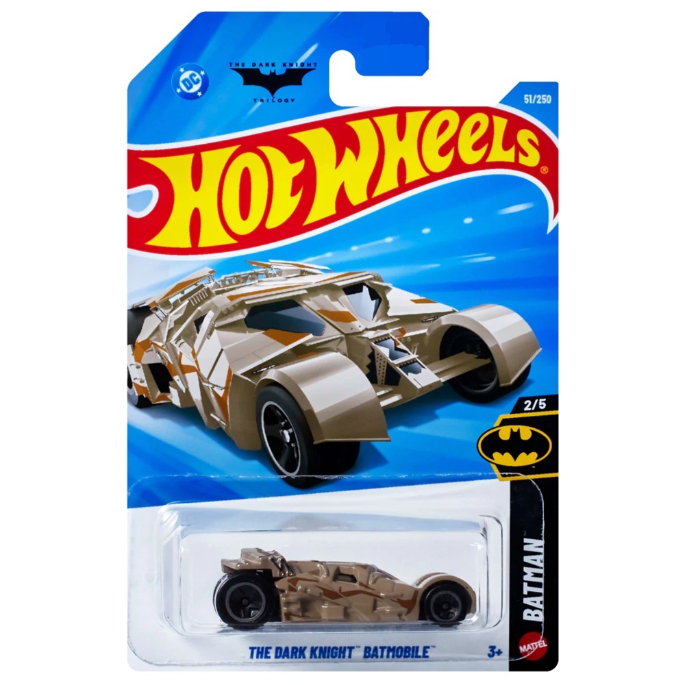HOT WHEELS BATMAN THE DARK KNIGHT BATMOBILE JJJ21 - 1