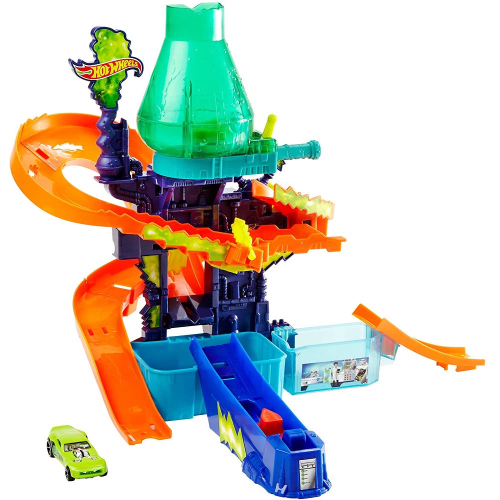 PISTA HOT WHEELS CITY COLOR SHIFTERS LABORATORIO CIENTÍFICO - 3
