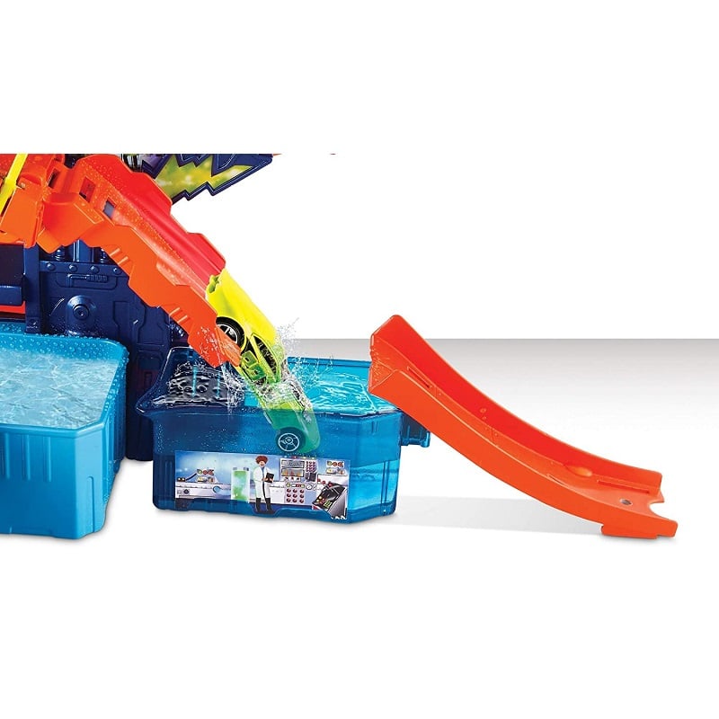 PISTA HOT WHEELS CITY COLOR SHIFTERS LABORATORIO CIENTÍFICO - 5