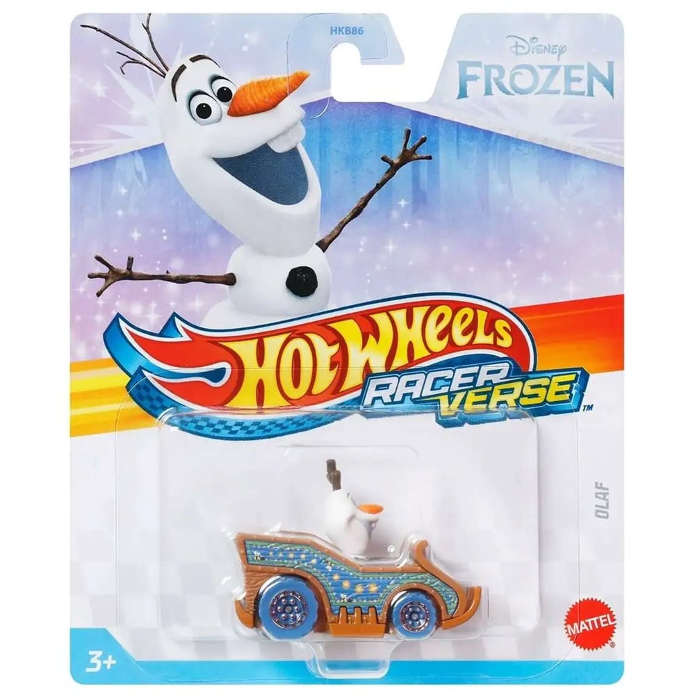 AUTO HOT WHEELS RACERVERSE DISNEY FROZEN OLAF JGL22 - 1