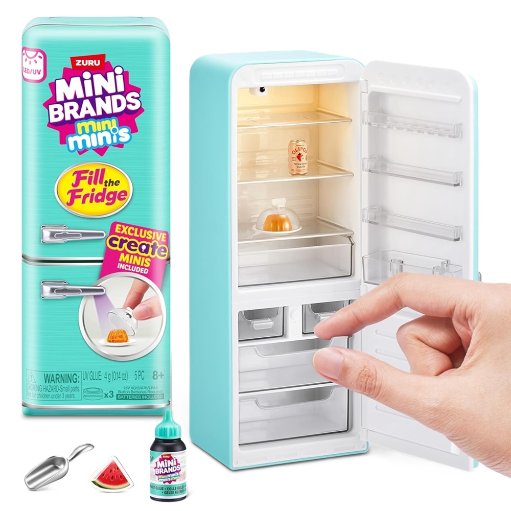 MINI BRANDS MINI MINIS FRIDGE REFRIGERADORA - 1