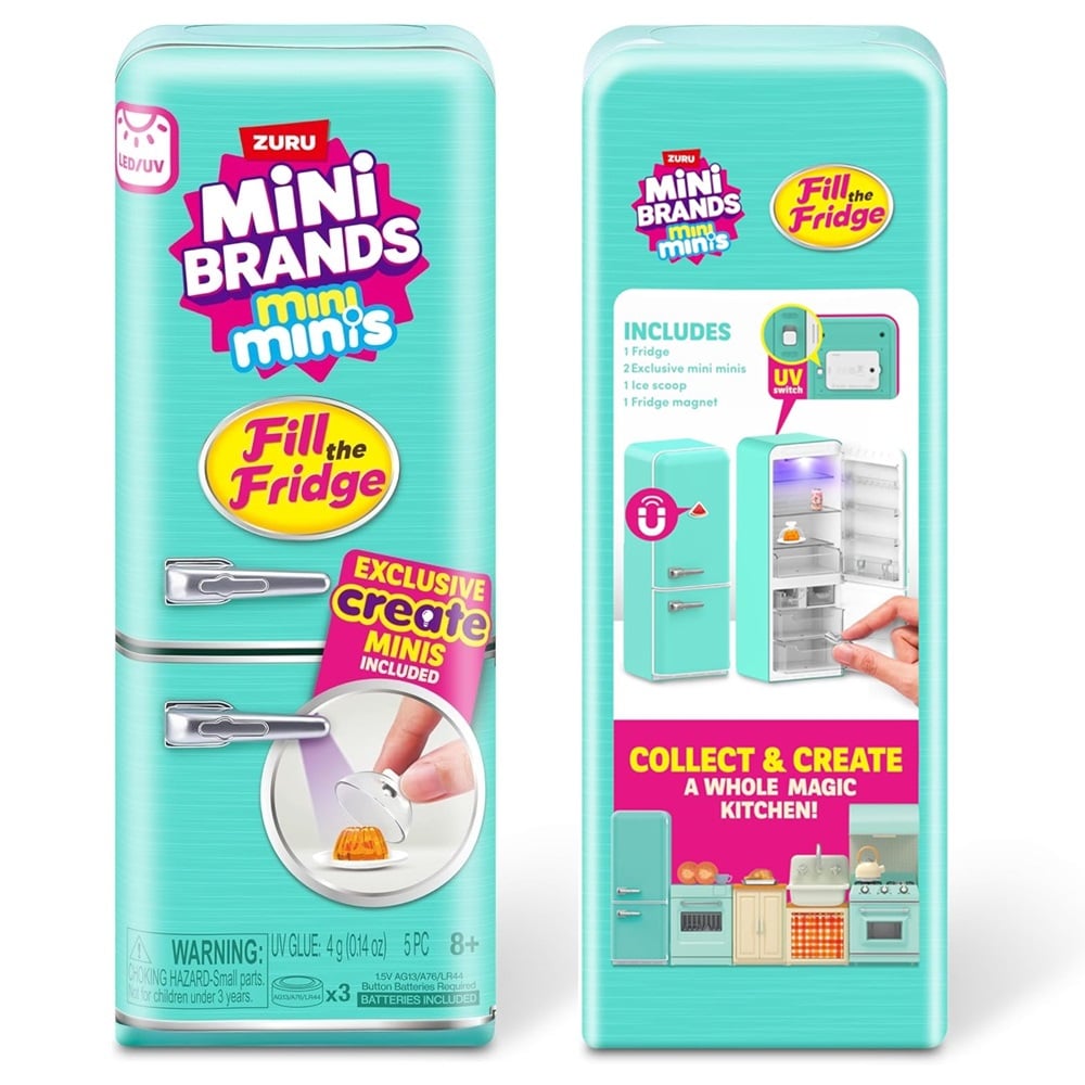 MINI BRANDS MINI MINIS FRIDGE REFRIGERADORA - 2