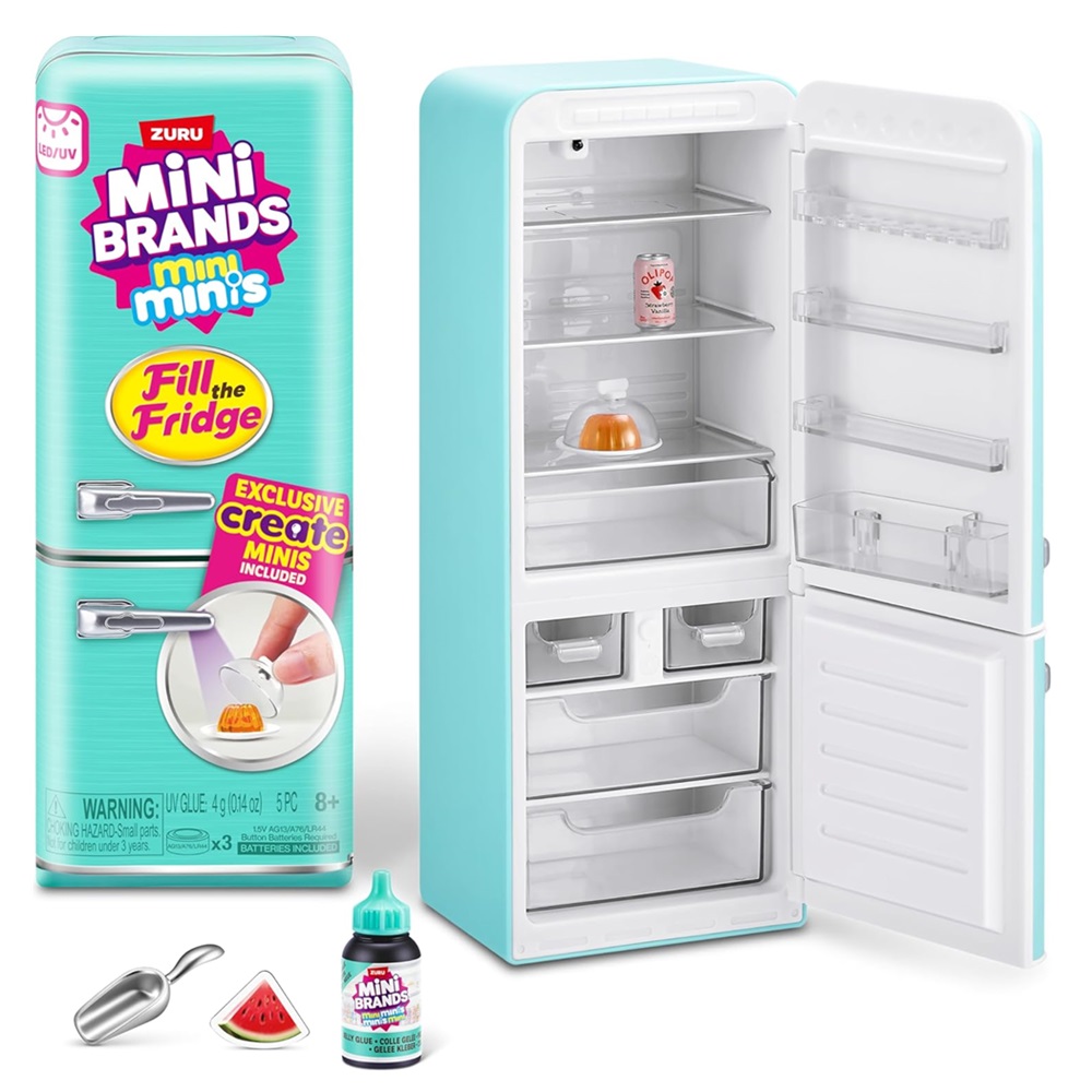 MINI BRANDS MINI MINIS FRIDGE REFRIGERADORA - 5