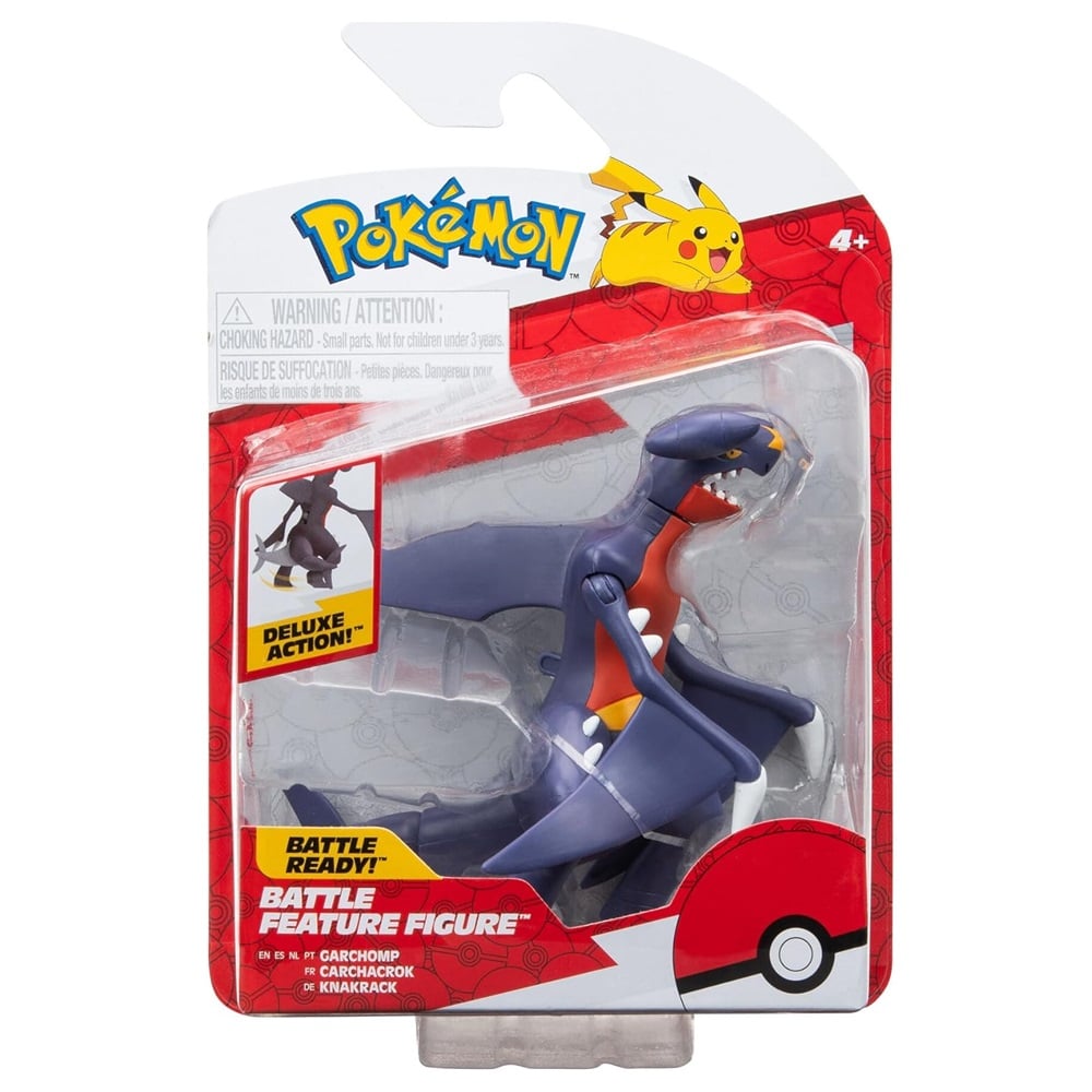 FIGURA POKEMON GARCHOMP 10 CM - 1