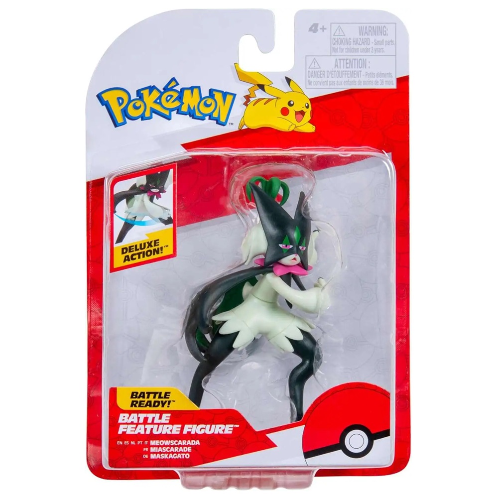 FIGURA POKEMON MEOWSCARADA 10 CM - 1
