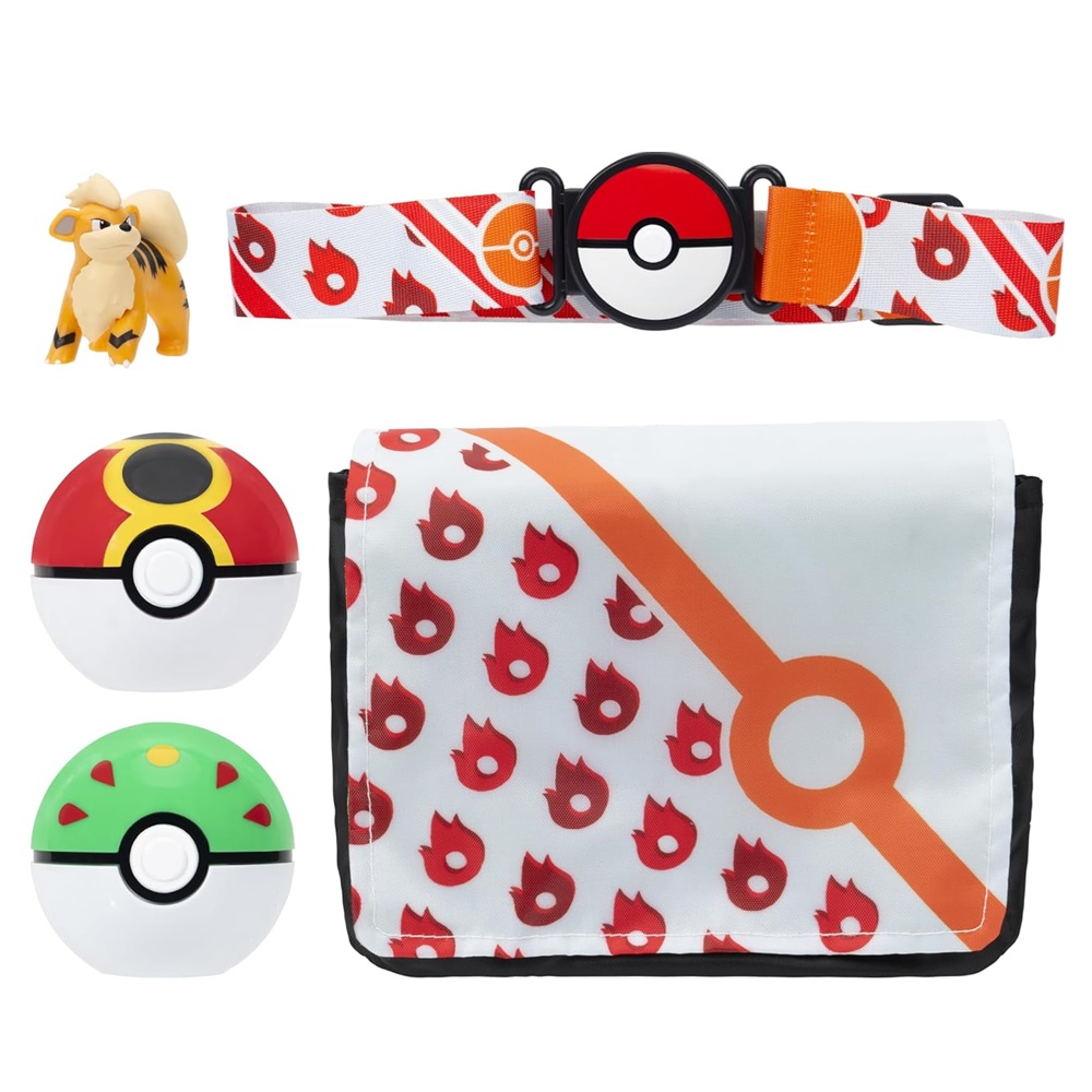 PLAYSET POKEMON BANDOLERA Y CINTURÓN CLIP N’ GO GROWLITHE - 2