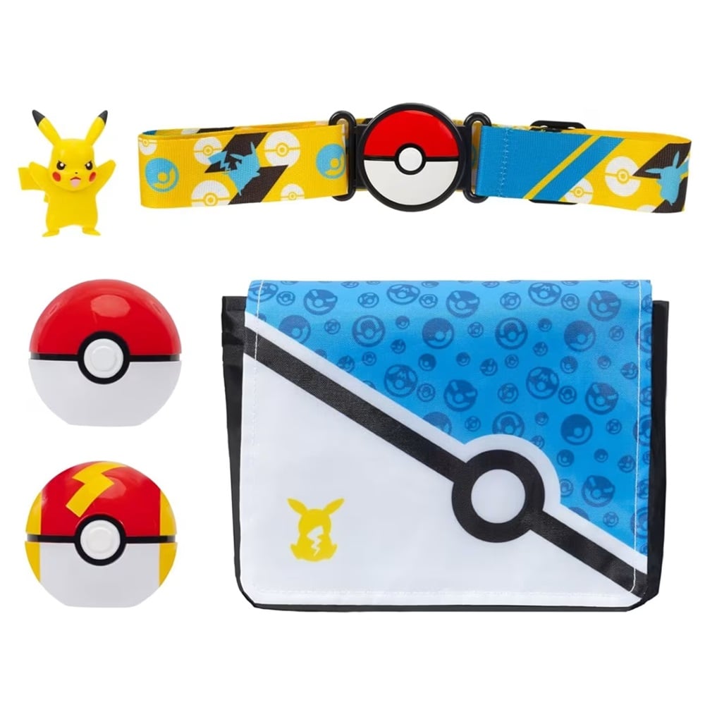 PLAYSET POKEMON BANDOLERA Y CINTURÓN CLIP N’ GO PIKACHU - 2