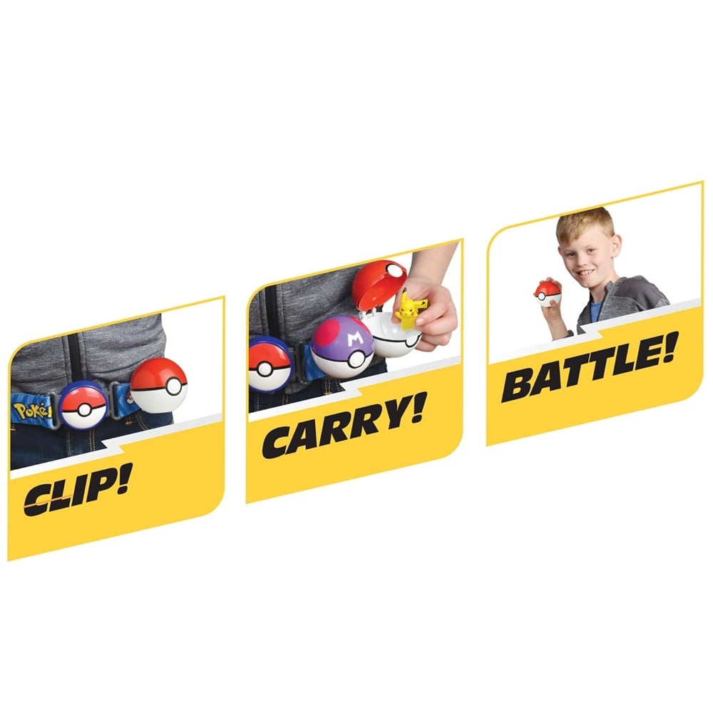 PLAYSET POKEMON BANDOLERA Y CINTURÓN CLIP N’ GO PIKACHU - 4