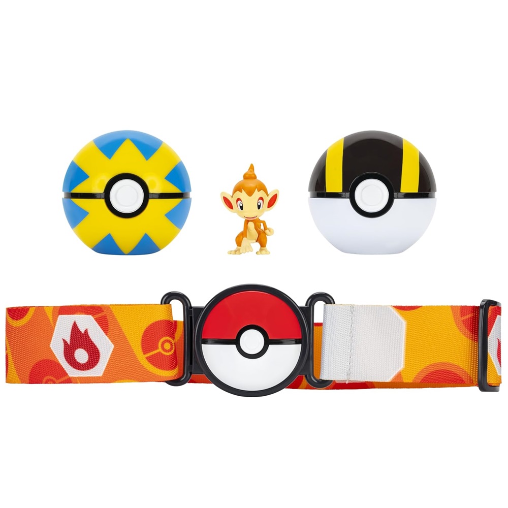 PLAYSET POKEMON CINTURÓN CLIP N’ GO CHIMCHAR - 2