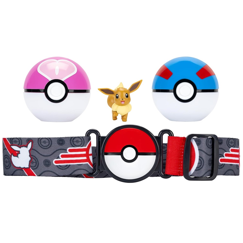 PLAYSET POKEMON CINTURÓN CLIP N’ GO EEVEE - 2