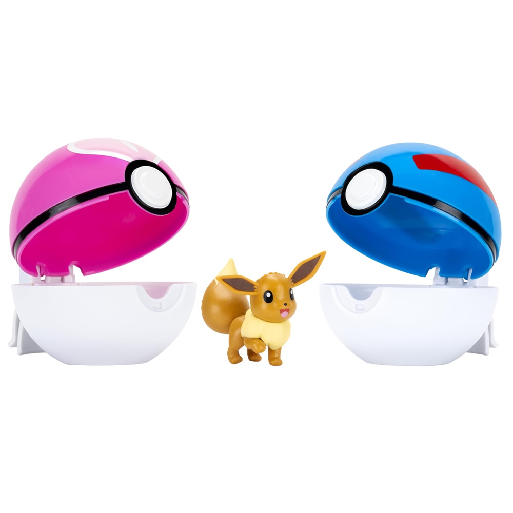 PLAYSET POKEMON CINTURÓN CLIP N’ GO EEVEE - 3