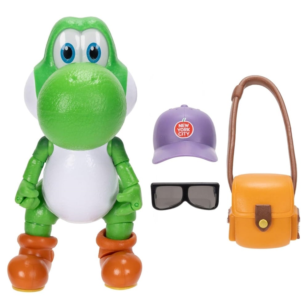 SUPER MARIO GALAXY MOVIE - FIGURA DE YOSHI 13 CM - 2