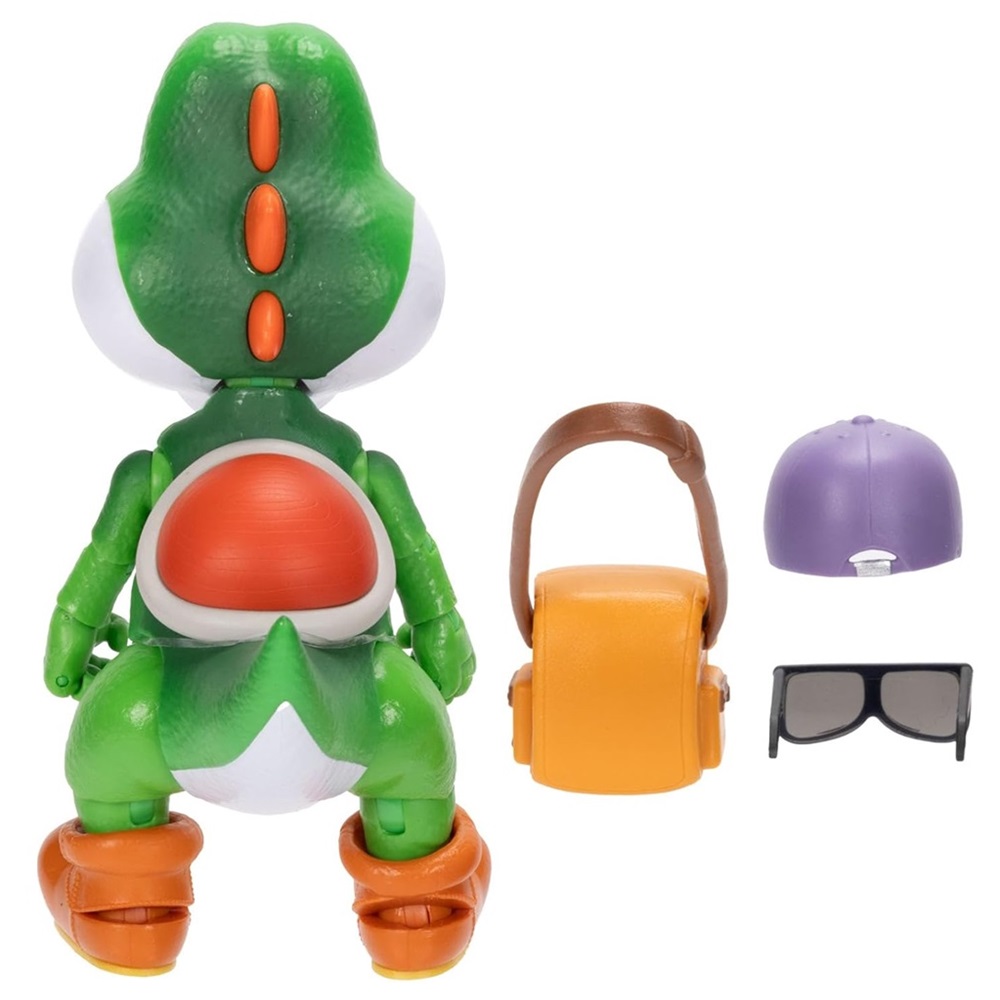 SUPER MARIO GALAXY MOVIE - FIGURA DE YOSHI 13 CM - 5