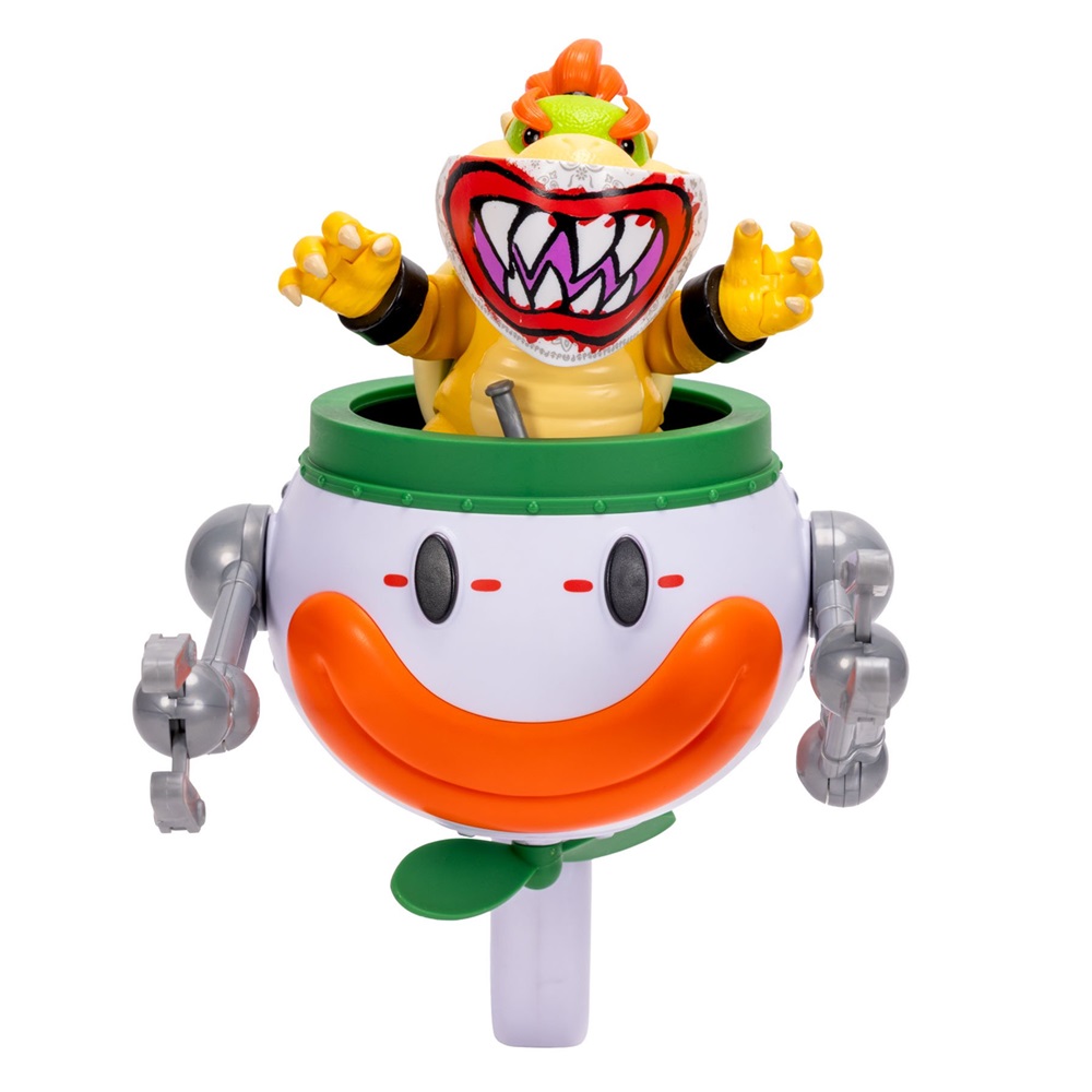 SUPER MARIO GALAXY MOVIE SET BOWSER JR. CLOWN CAR - 2