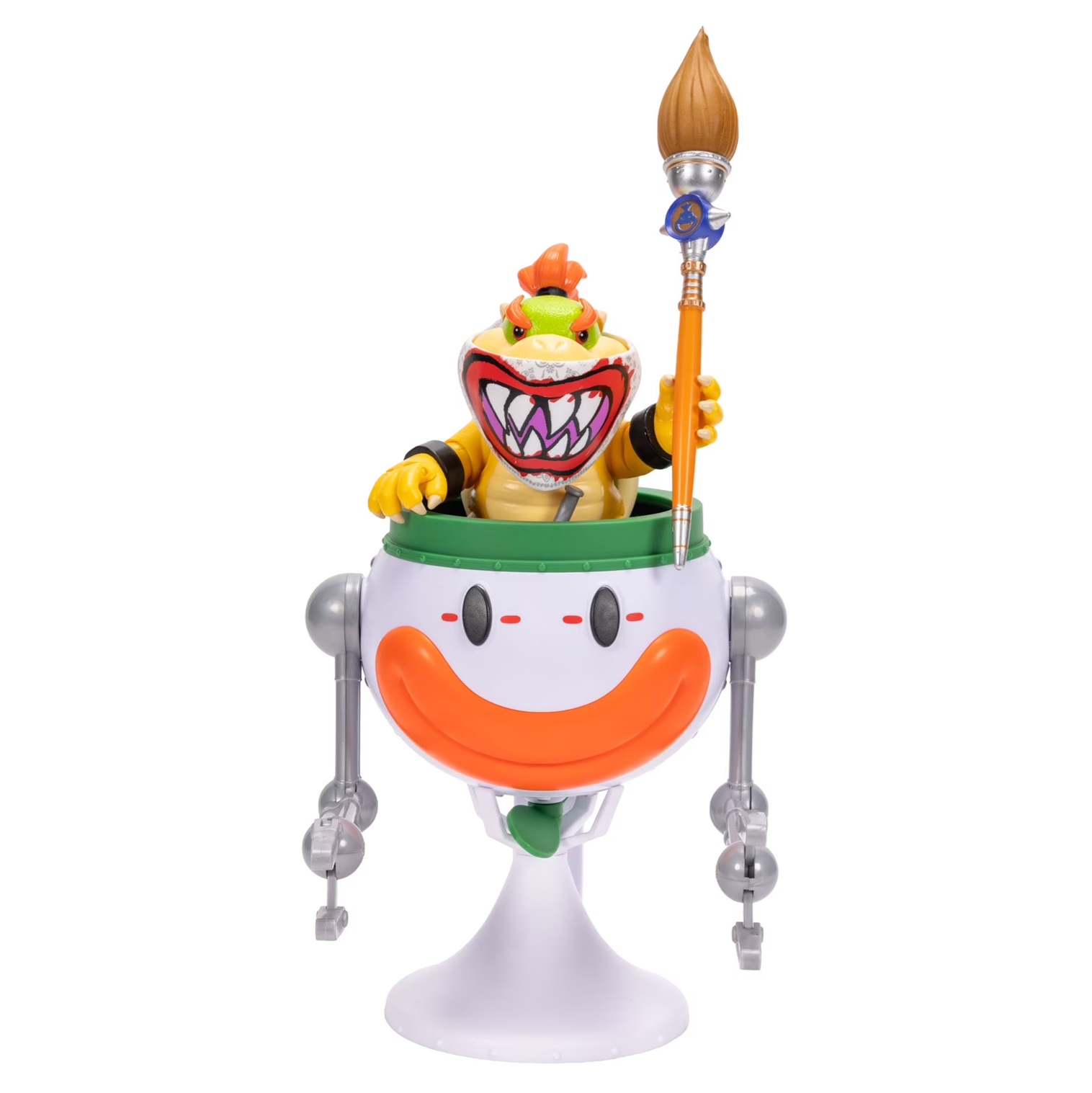 SUPER MARIO GALAXY MOVIE SET BOWSER JR. CLOWN CAR - 4