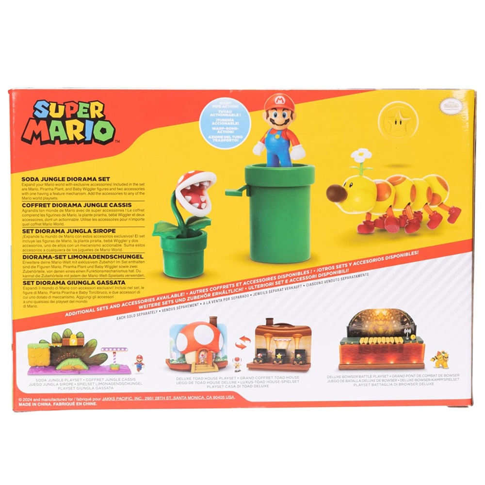 NINTENDO SUPER MARIO DIORAMA SODA JUNGLE - 4