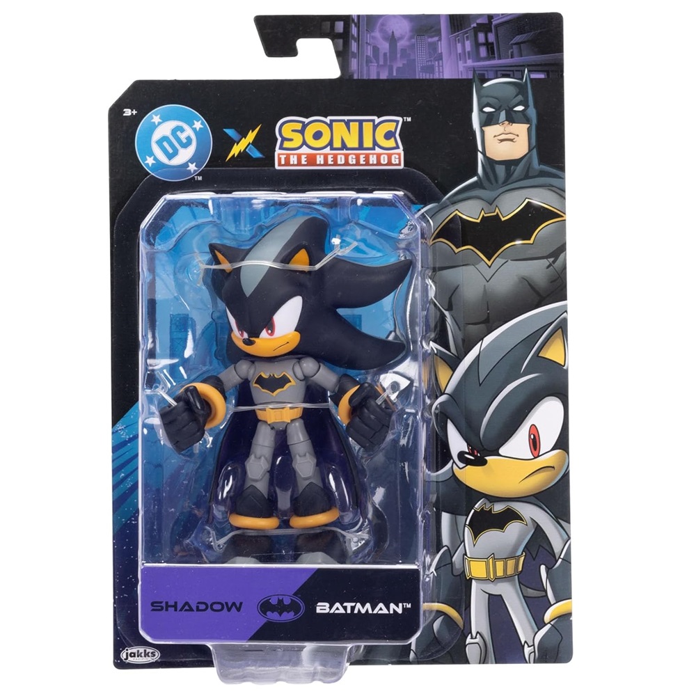FIGURA DC X SONIC - SHADOW BATMAN ARTICULADO 13 CM - 1