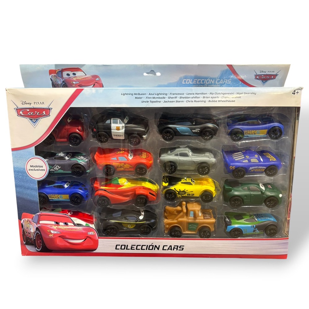 CARS COLECCION X16 PERSONAJES CARROS SURTIDOS - 1